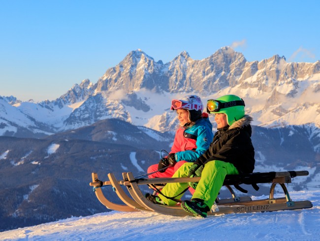 Rodeln mit der ganzen Familie © Schladming-Dachstein_Martin Huber